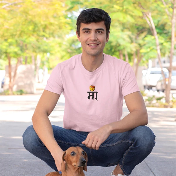 iCKREATE Maa Neck Print T-shirt-2